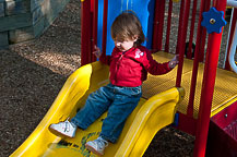 Valerie at the Playground