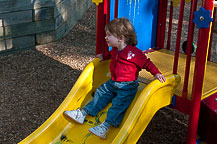 Valerie at the Playground