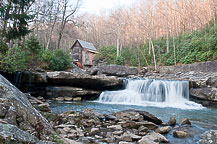 The Grist Mill at Babcock State Park, West Virginia