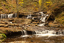 Fall Colors, Rickets Glen State Park, Pennsylvania