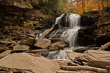 Fall Colors, Rickets Glen State Park, Pennsylvania