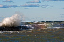 Waves on Lake Ontario