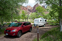 Site 106, South Campground, Zion National Park