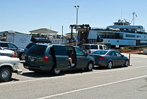 waiting for the ferry