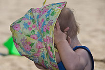 Valerie at Miacomet Beach