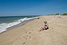 Valerie at Miacomet Beach