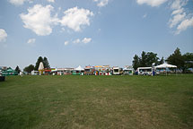 Empty Food Stands