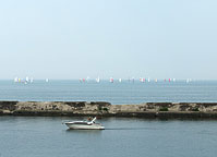 Sailing on Lake Ontario