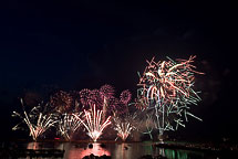 Oswego Harborfest 2008 Fireworks