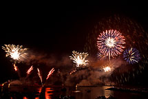 Oswego Harborfest 2008 fireworks