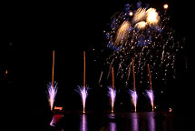 Oswego Harborfest Fireworks, 2009