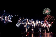 Oswego Harborfest Fireworks, 2009