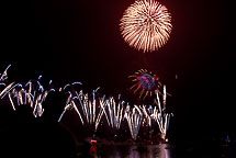 Oswego Harborfest Fireworks, 2009