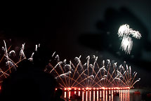 Oswego Harborfest Fireworks, 2009