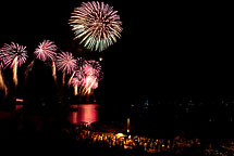 Oswego Harborfest Fireworks, 2009