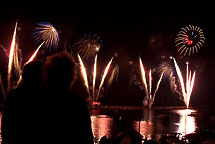 Oswego Harborfest Fireworks, 2009