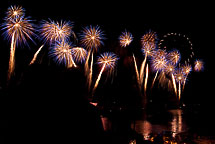 Oswego Harborfest Fireworks, 2009