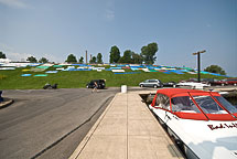 Tarps on Hillside